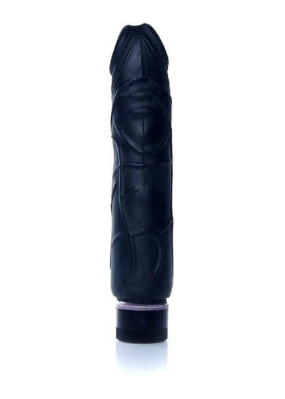 Bossoftoys - 67-00098 - Real Skin - Realistic vibrator - Black - 22 m - Dia 4 cm - Multispeed