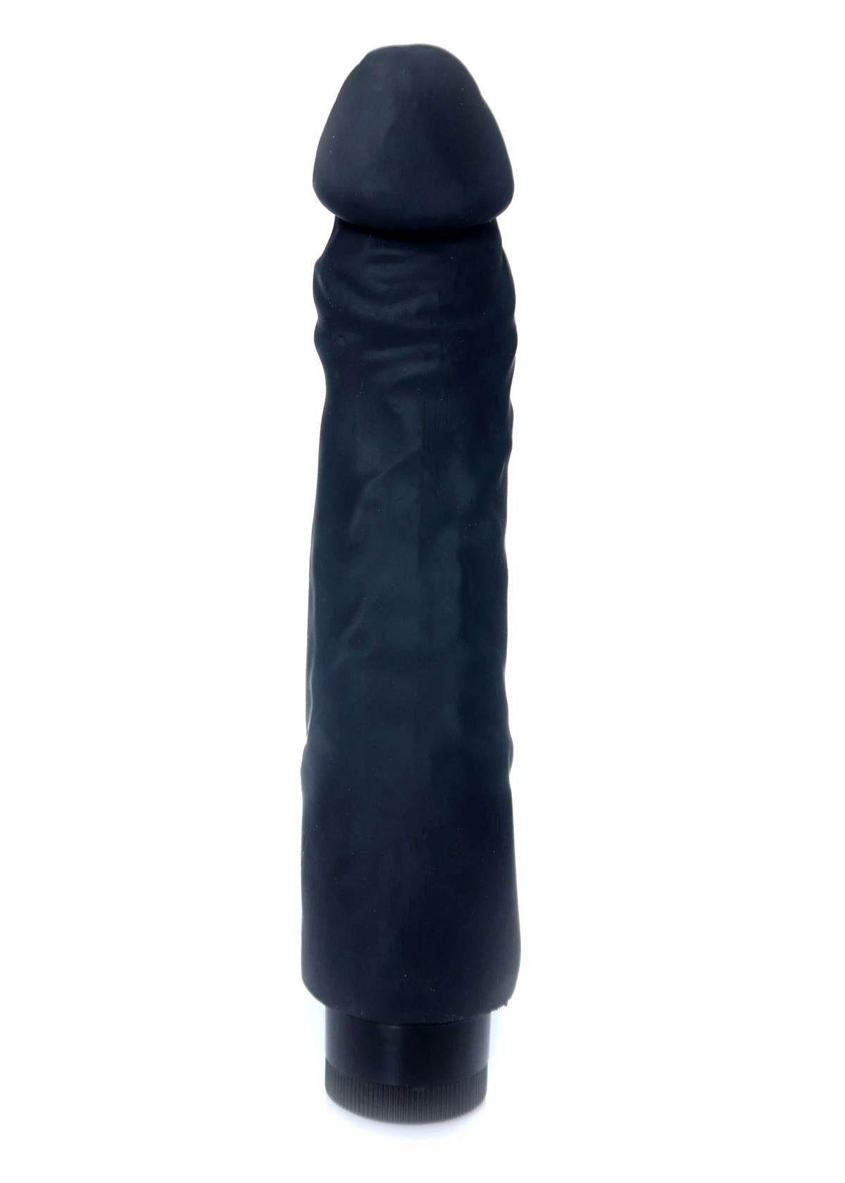 Bossoftoys - 67-00099 - Real Skin - Realistic vibrator - Black - 22 m - Dia 4 cm - Multispeed