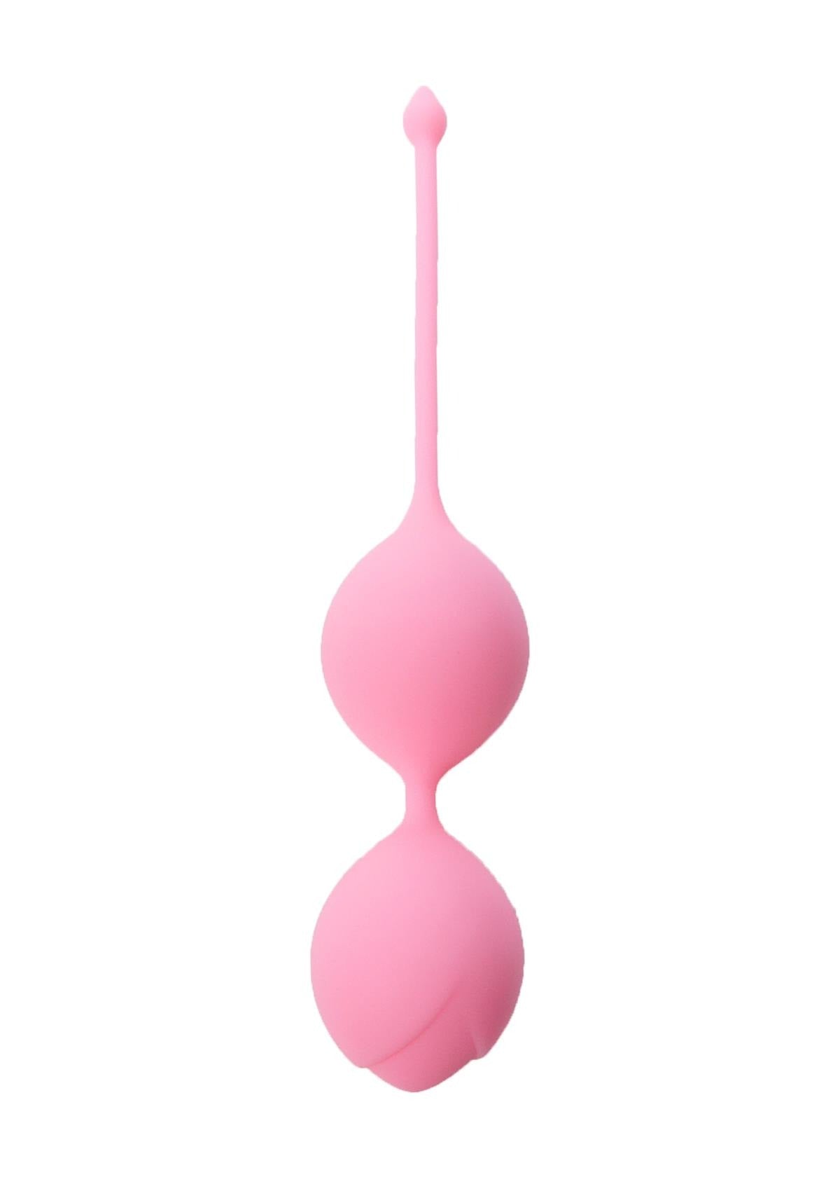 Bossoftoys - 75-0001-1 - Silicone Kegel Balls - length 16.5 cm - width 29mm - 60g - hard Pink - strong blister