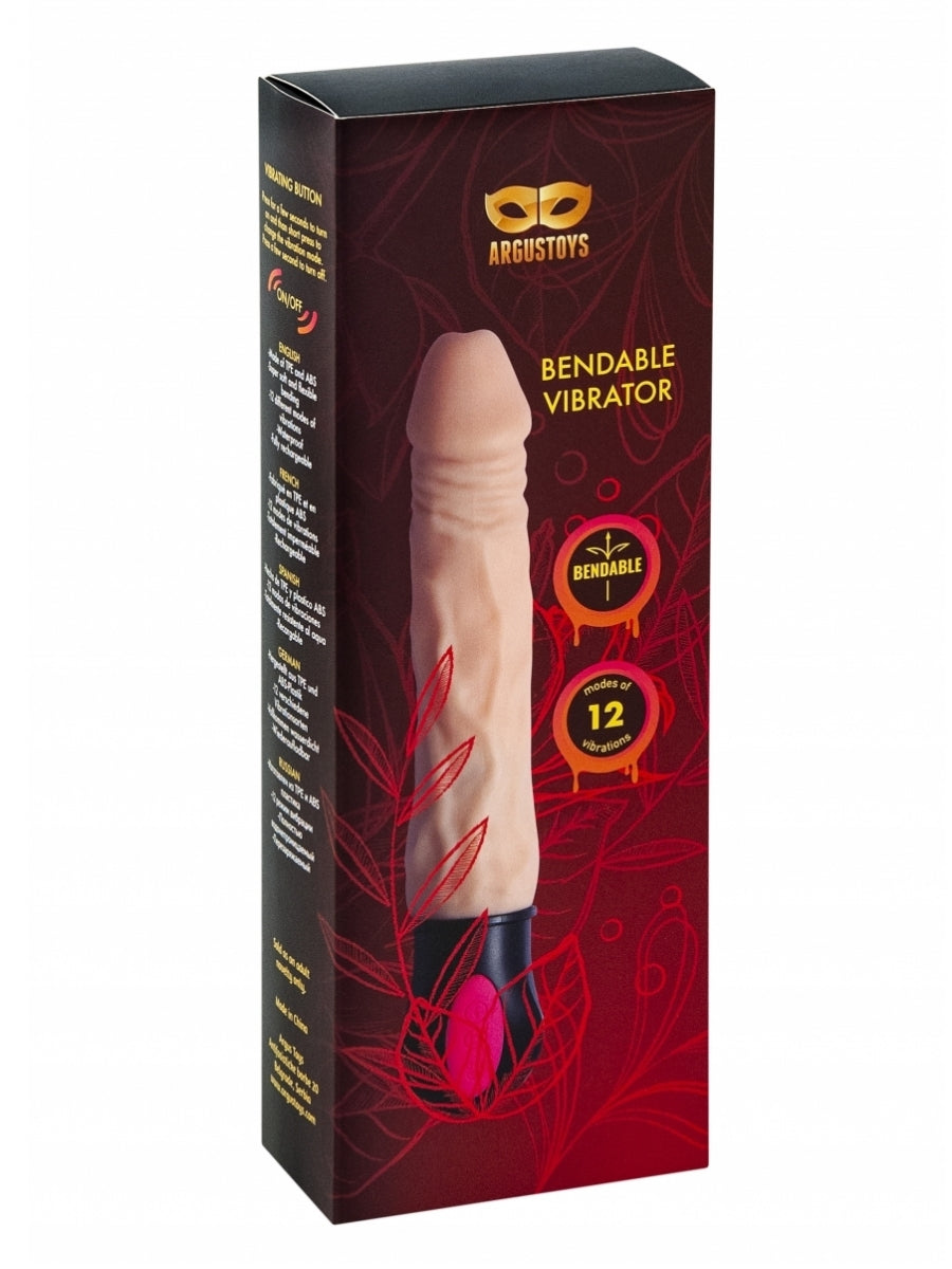 Argus - Bendable Vibrator - Colorful Box - 24.5 cm - AT 001073