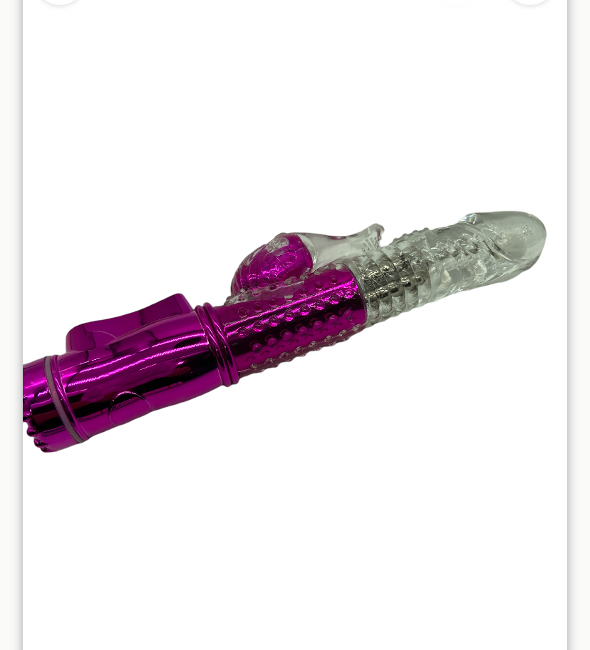 Power Escorts - Br06 - Ricky G Purple G Spot Vibrator - Rabbit - 36 Functions