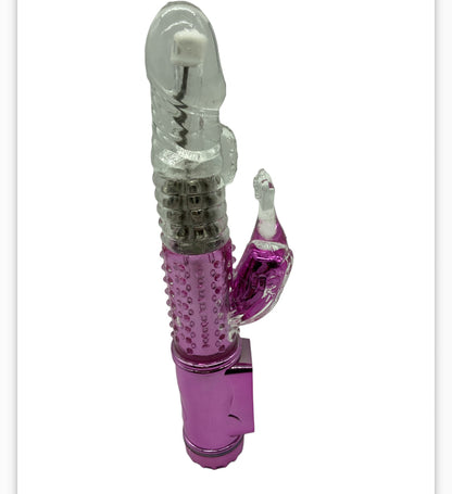 Power Escorts - Br06 - Ricky G Spot Vibrator - Rabbit - Pink