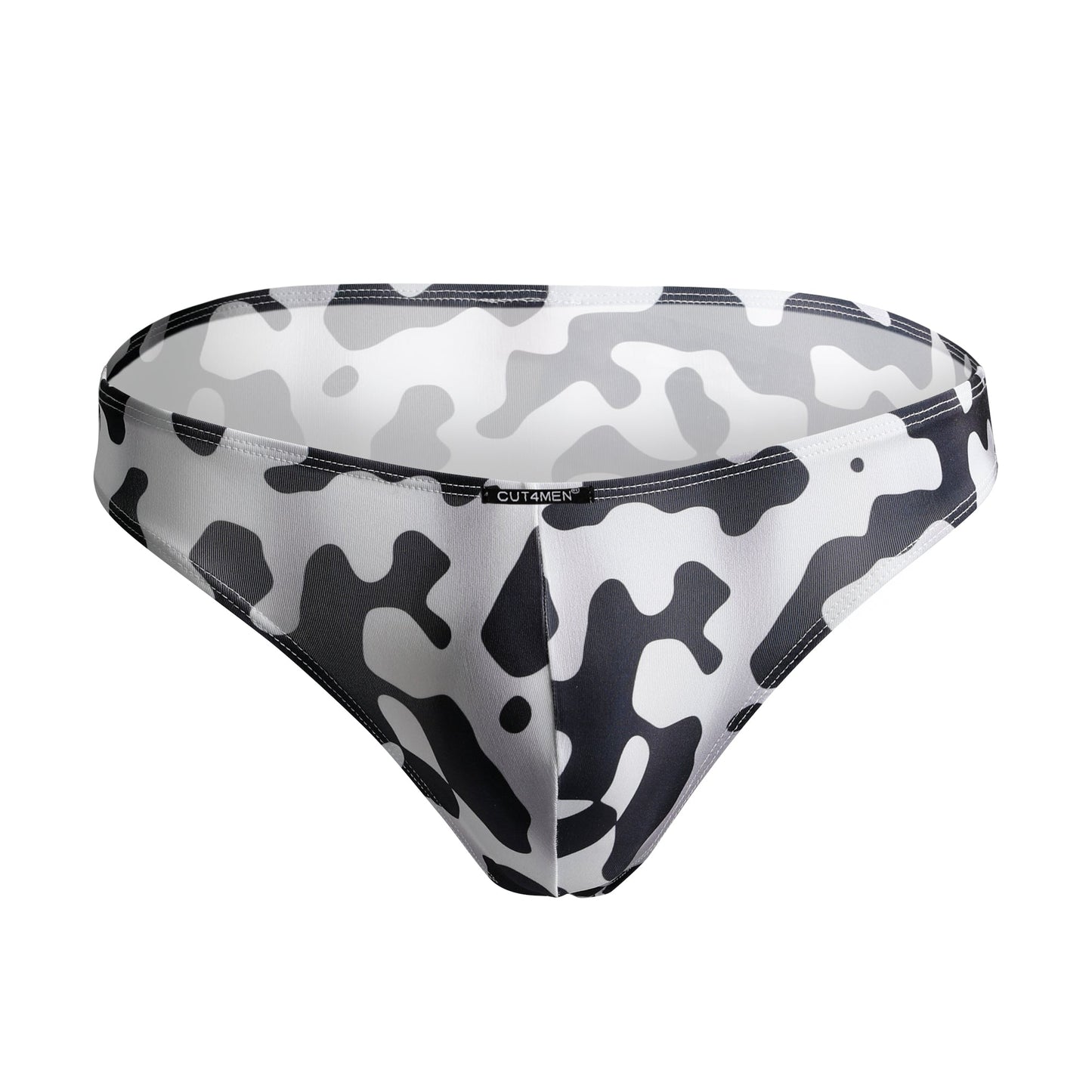 CUT4MEN - C4M01 - Low Brief Bikini Men Underwear - Shadowcamo - 4 Sizes - 1 Piece