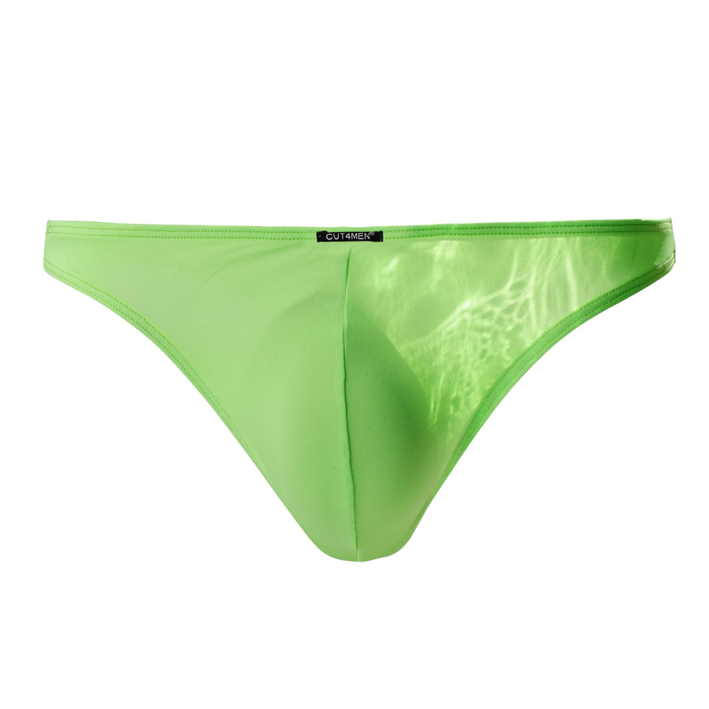 CUT4MEN - C4M03 - Thong Men Underwear - Neon Green - 4 Sizes - 1 Piece