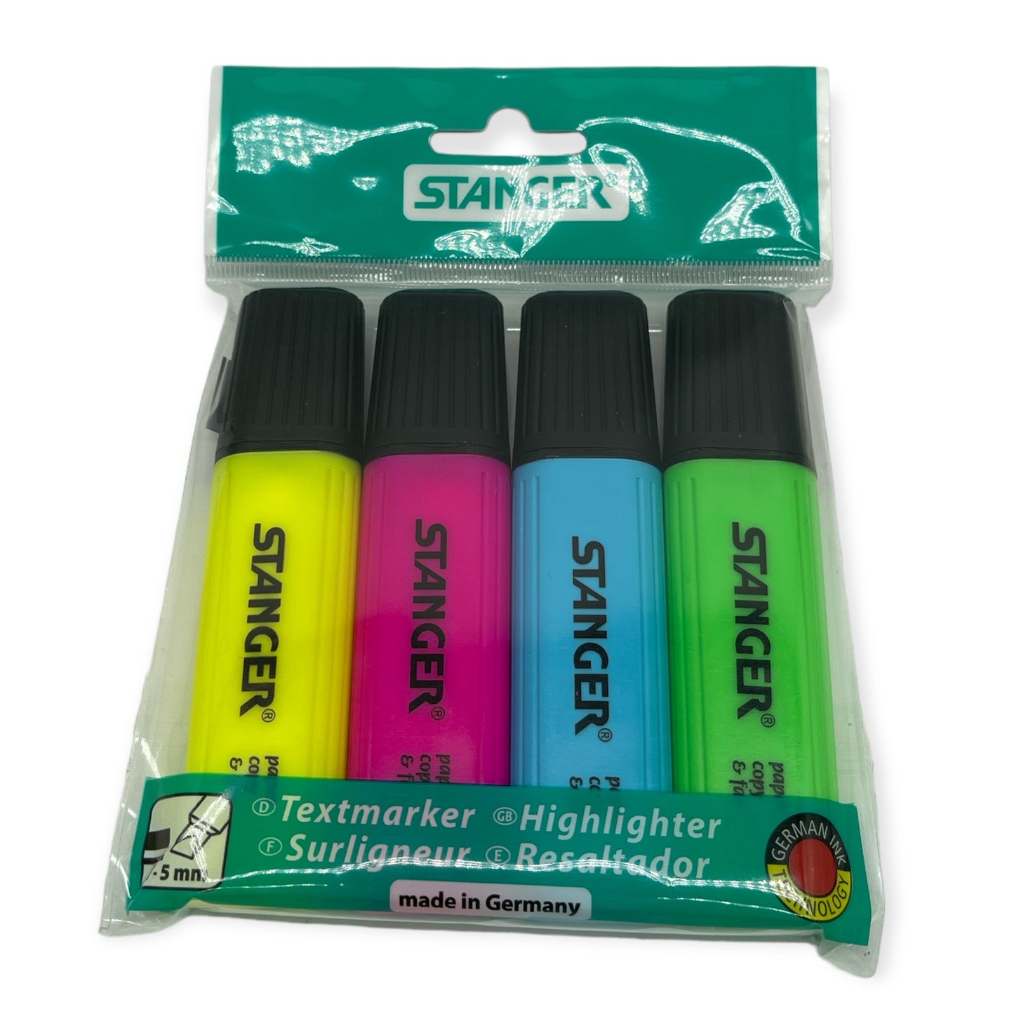 Stranger Highlighters 4 Pack - Colorful and Practical for all your Highlighting needs