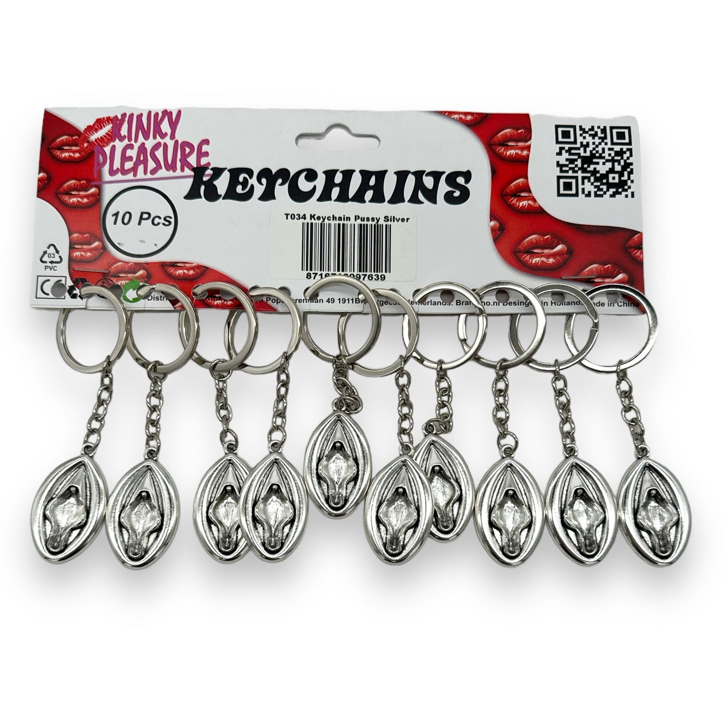 Keychain 'Metallic Muschi' 