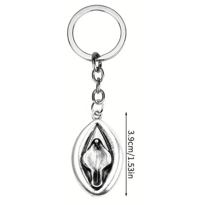 Keychain 'Metallic Muschi' 