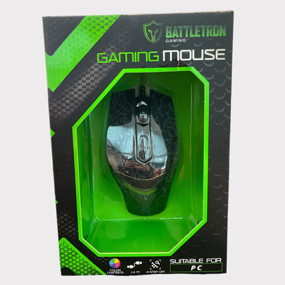 BattleTron Gaming Muis - Domineer Je Tegenstanders met Deze Ultieme Game Muis