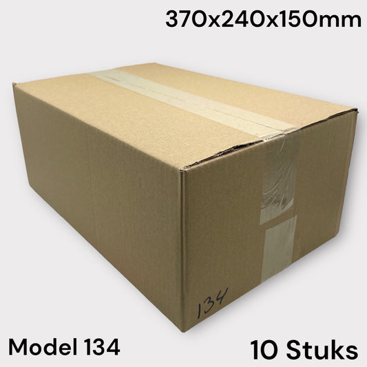 Shipping Box Brown Model 134 370x240x150mm 10 Pieces