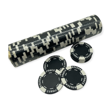 Poker Chips 50 Pieces 6 Colors