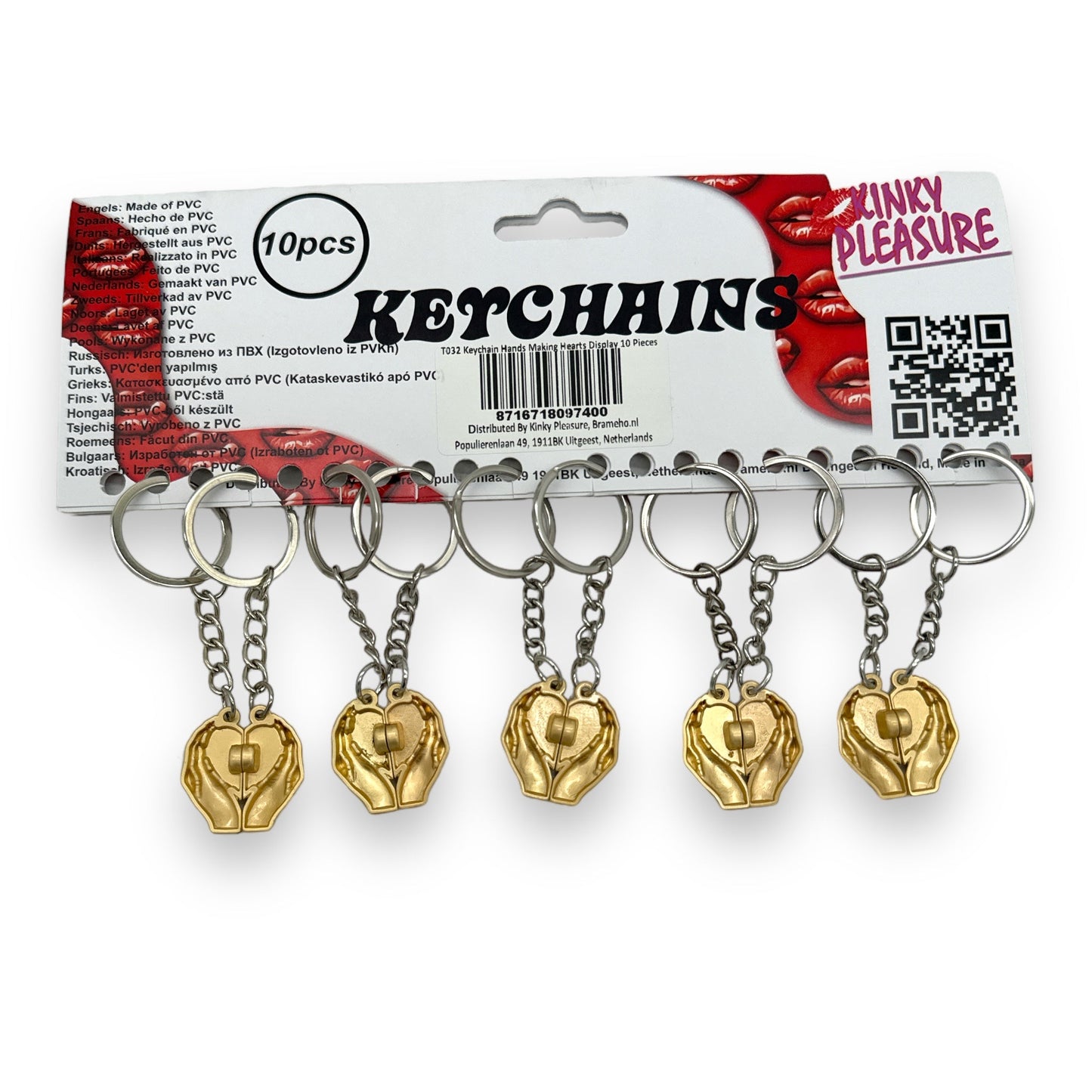 Keychain 'Heart of Hands' 