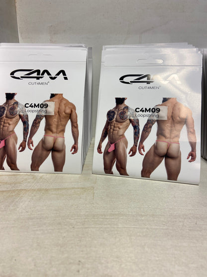 CUT4MEN - C4M09 - Loopstring Pouch Men Underwear - 8 Pieces - 4 Models - 2 Sizes - 1 Piece