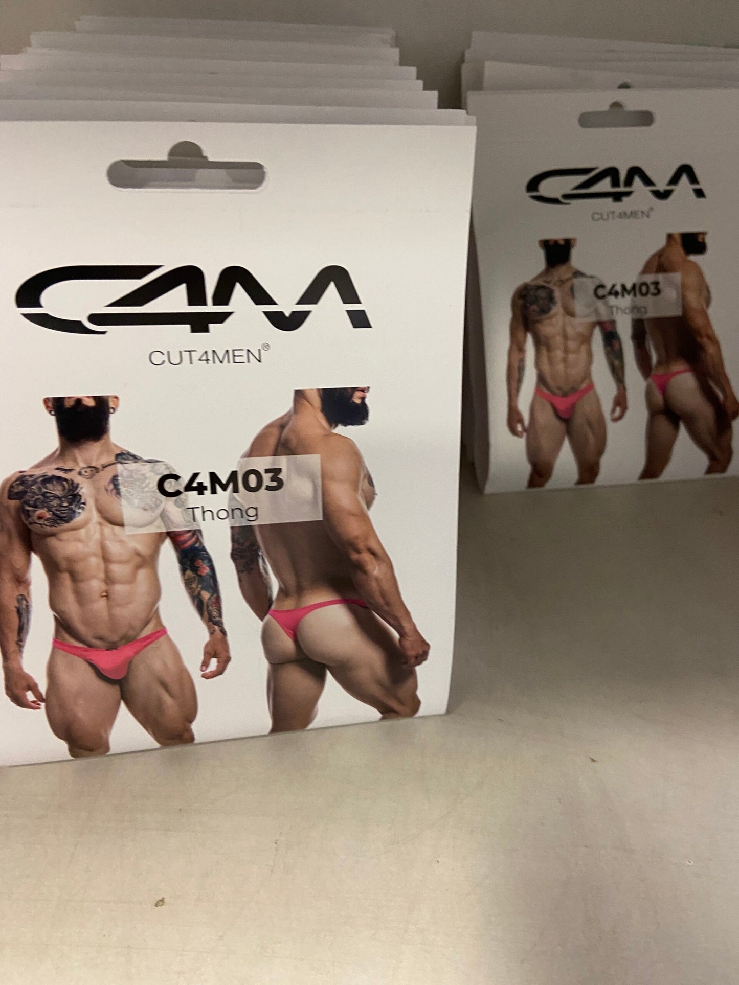 CUT4MEN - C4M11 - Brazilian Brief Men Underwear - 12 Pieces - 3 Colors - 4 Sizes - 1 Piece