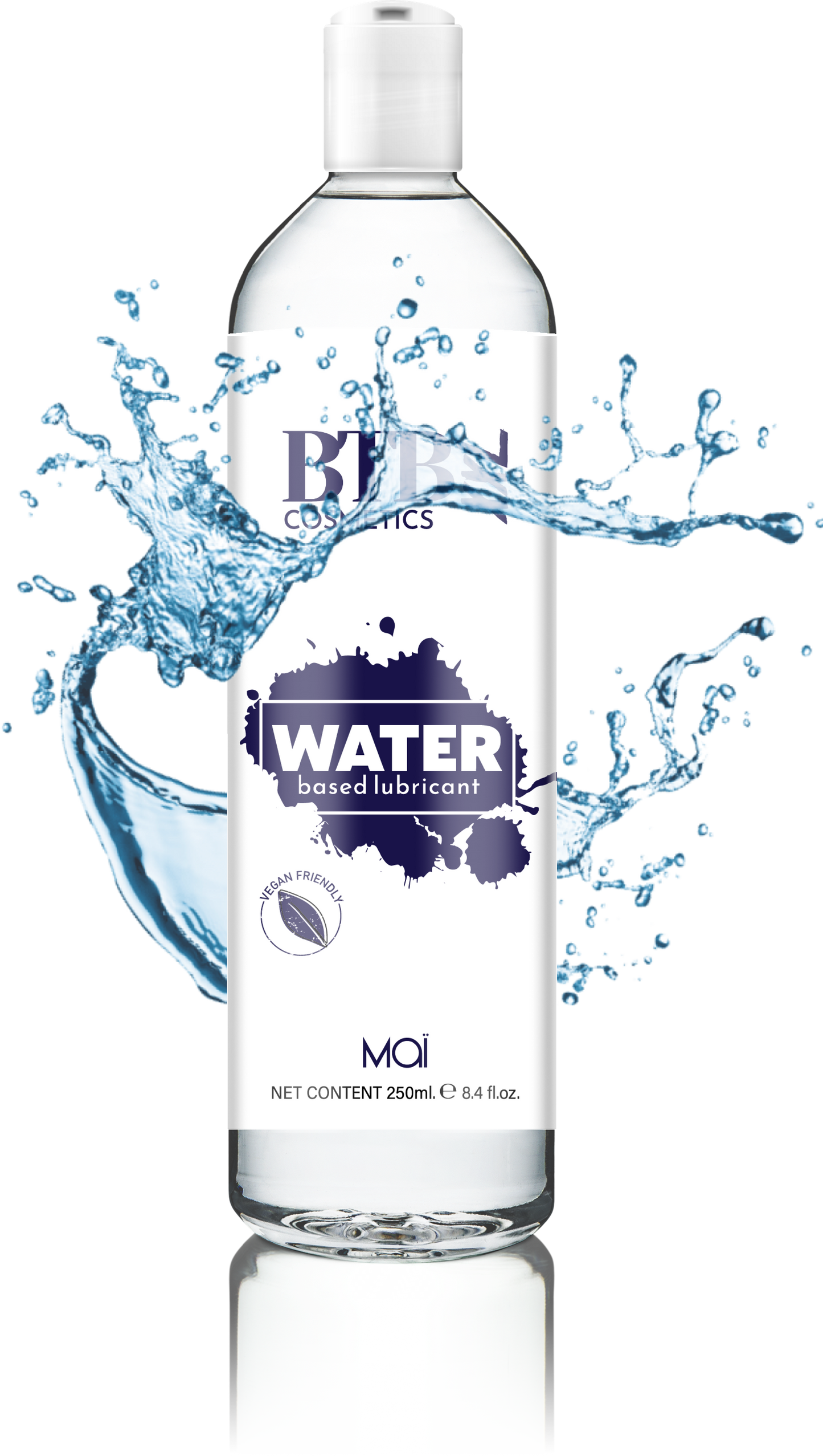 BTB Cosmetics Vegan Water Based Lubricant XL 250 ML - LT2381