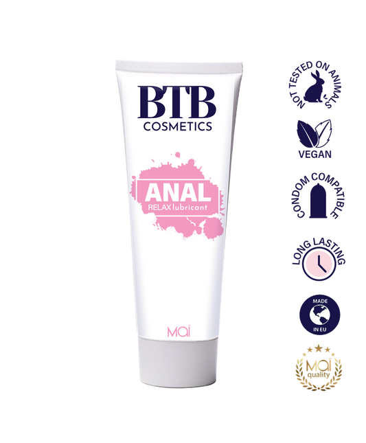 BTB Cosmetics Vegan Anal Relax Water Based Lubricant 100 ML - LT2402