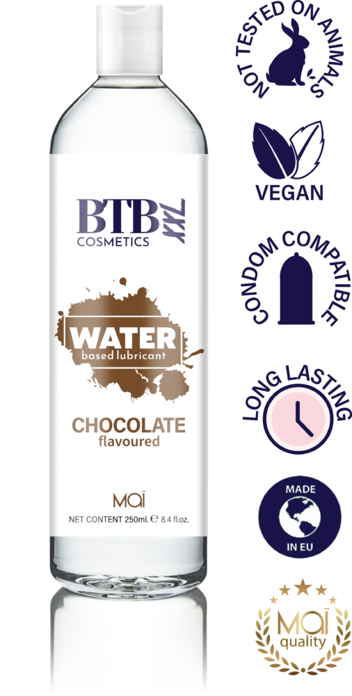 BTB Cosmetics Vegan Chocolate Water Based Lubricant 250 ML - LT2417