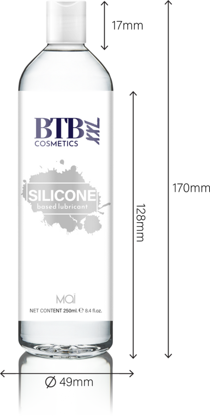 BTB Cosmetics Vegan Silicone Based Lubricant 250 ML - LT2420