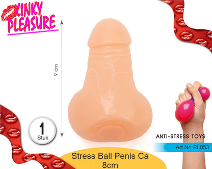 Stressbal Penis - 8 cm