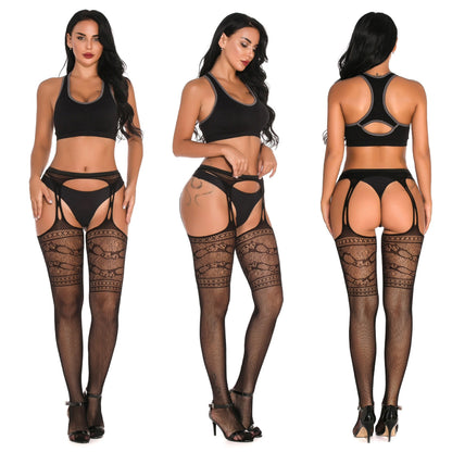 Sensual Passion - TL141 - Sensual Lingerie - S/M - Luxury Gift Box - Black