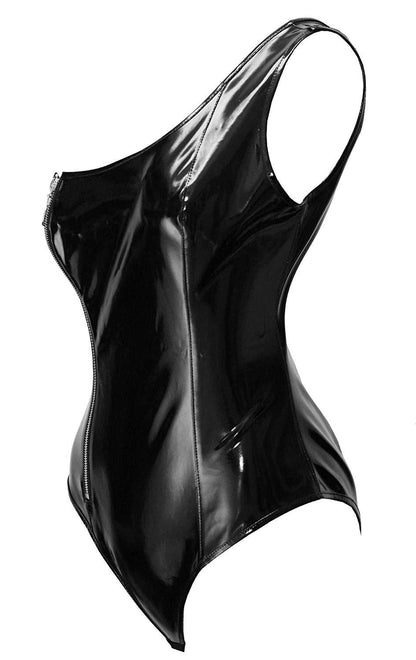 Temptation Revealed - TL114 - Sensual Wet Look - One Size Fits Most - Luxury Gift Box - Black