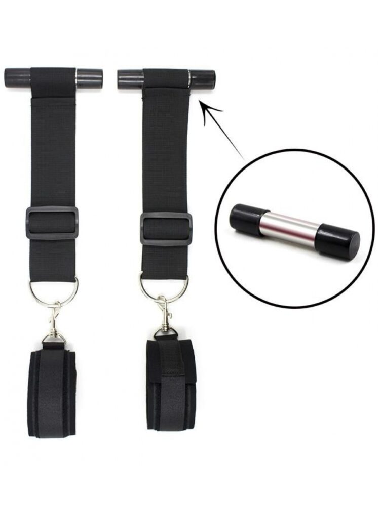 Argus Bondage Door Cuffs - Easy to Use - Color Box Design - AF 001043