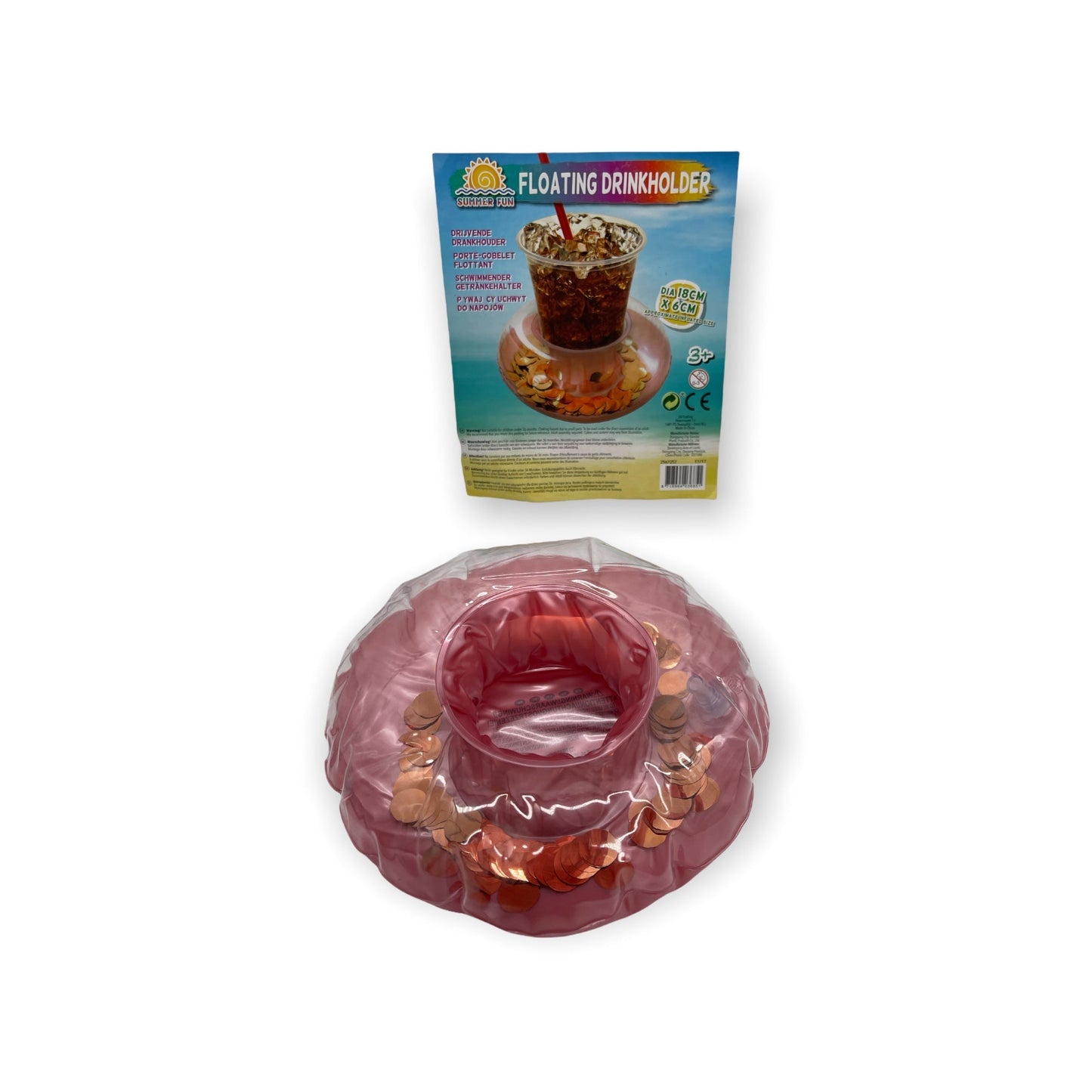 Inflatable Cup Holder for Swimming Pool - 1 Piece