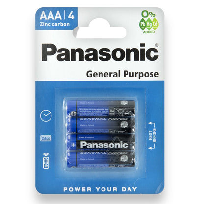 Panasonic AAA Zinc 4 pieces