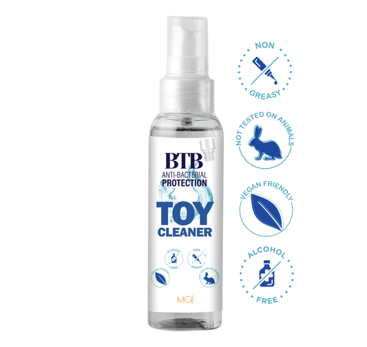 BTB Toy cleaner 100 ML - Non Bacterial - Brand new design - Strong cleaning formula - LT2409