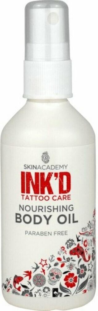 Ink'd Tattoo 4 Pack Total Care - All Day Creme &amp; Color Boost / Sun Care / Body Oil / Moisturizer