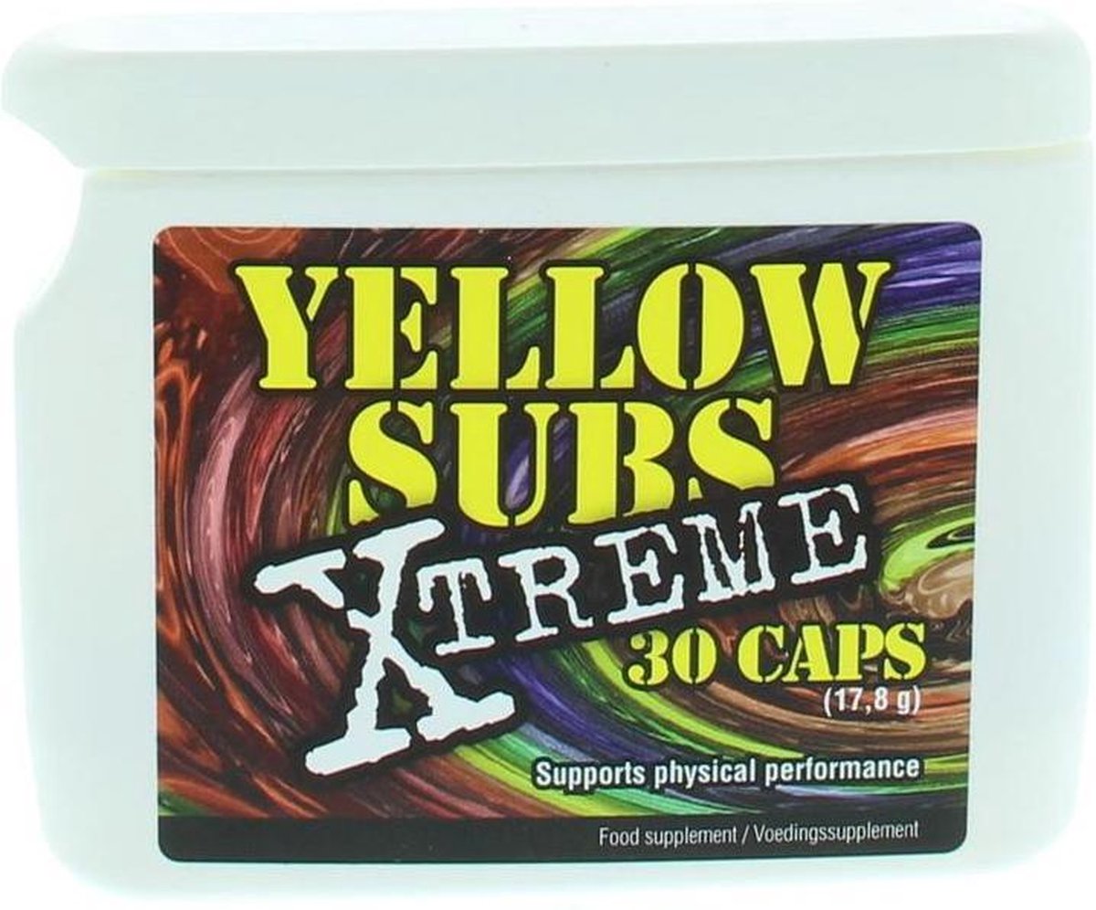 Cobeco Yellow Subs Xtreme Energy Pills 30 Caps